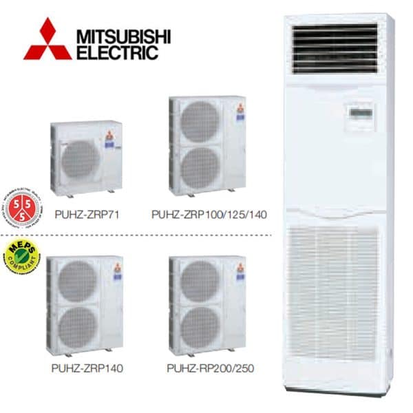 PSA-RP100KA Salon Tipi Split Klima MR. Slim Serisi Standart Inverter Monofaze R410A