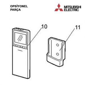 E12527083 Kablosuz Kumanda Tutucu MSZ-HR Serisi